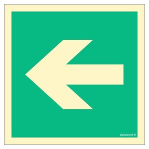 FB189 Primary escape route (horizontal)