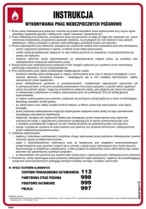DB009 Instrukcja wykonywania prac niebezpiecznych pożarowo