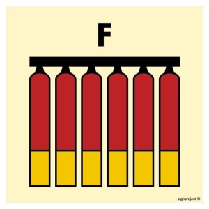 FE079 Fixed Foam fire extinguishing battery