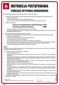 DB020 Instrukcja postępowania podczas wypadku drogowego