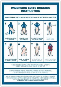 TP033 Immerion suits donning instruction