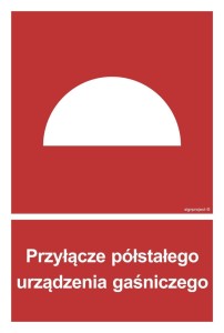 BB004 Przyłącze półstałego urządzenia gaśniczego