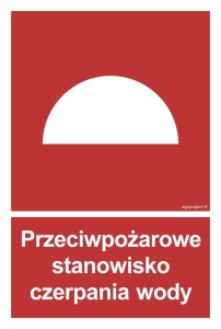 BB008 Przeciwpożarowe stanowisko czerpania wody