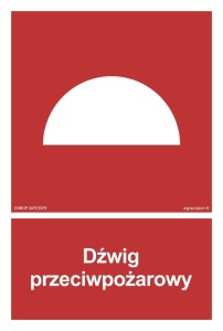 BB009 Dźwig przeciwpożarowy