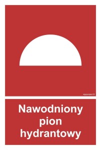 BB019 Nawodniony pion hydrantowy