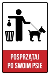 PP001 Posprzątaj po swoim psie