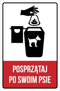 PP003 Posprzątaj po swoim psie