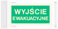 Rysunek techniczny 2 - EM101 Prostokątny nośnik znaku 2D (semafor) z naklejką