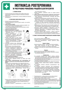 DD003 Instrukcja postępowania w wypadku porażenia prądem elektrycznym