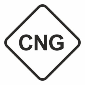 SB912 Naklejka CNG