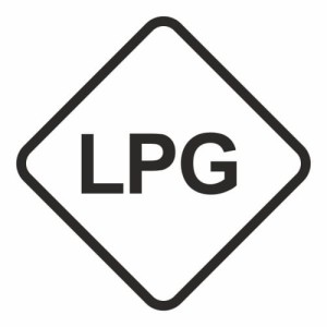 SB913 Naklejka LPG