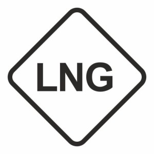 SB914 Naklejka LNG