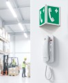 Wizualizacja znaku 3D AE804 Telefon alarmowy