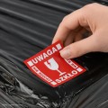 MM035 Etykieta Uwaga Szkło - Nie rzucać - na paczce