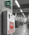 Znak 3D AE808 Stłuc aby uzyskać dostęp - wizualizacja 2