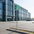 Znak przestrzenny 3D AE707 Miejsce zbiórki do ewakuacji - wizualizacja