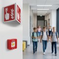 Znak 3D BF805 Alarm pożarowy - wizualizacja