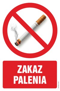 ZRZ001 Zakaz palenia