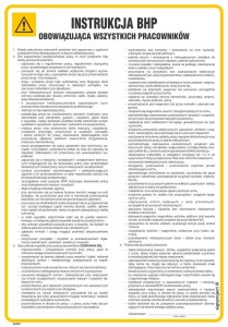 IAA01 Instrukcja ogólna BHP obowiązująca wszystkich pracowników