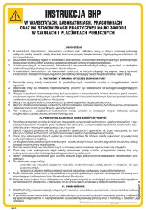 IAA10 Instrukcja ogólna BHP w warsztatach
