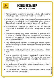 IAA32 Instrukcja BHP dla splataczy lin
