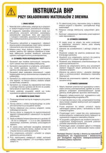 IAB12 Instrukcja BHP przy składowaniu materiałów z drewna