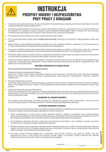 IAD01 Instrukcja - przepisy BHP przy pracy z kwasami