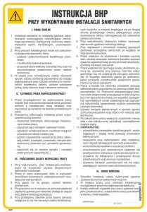 IAF11 Instrukcja BHP przy wykonywaniu instalacji sanitarnych
