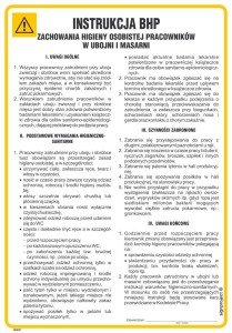 IAG21 Instrukcja BHP zachowania higieny osobistej pracowników w ubojni i masarni