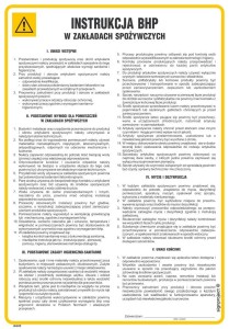 IAG22 Instrukcja BHP w zakładach spożywczych