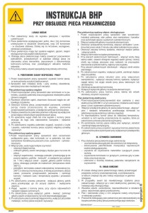 IAG27 Instrukcja BHP przy obsłudze pieca piekarniczego
