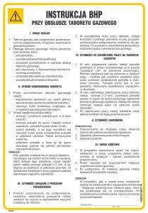 IAG38 Instrukcja BHP przy obsłudze taboretu gazowego