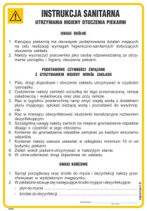 IAG50 Instrukcja sanitarna utrzymania higieny otoczenia piekarni