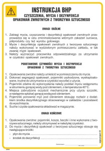 IAG62 Instrukcja BHP czyszczenia mycia i dezynfekcji opakowań zwrotnych z tworzyw sztucznych