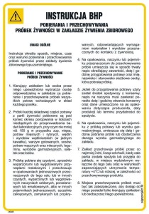 IAG68 Instrukcja sanitarna pobierania i przechowywania próbek żywności w zakładzie żywienia zbiorowego