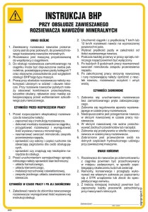 IAI05 Instrukcja BHP przy obsłudze zawieszanego rozsiewacza nawozów mineralnych