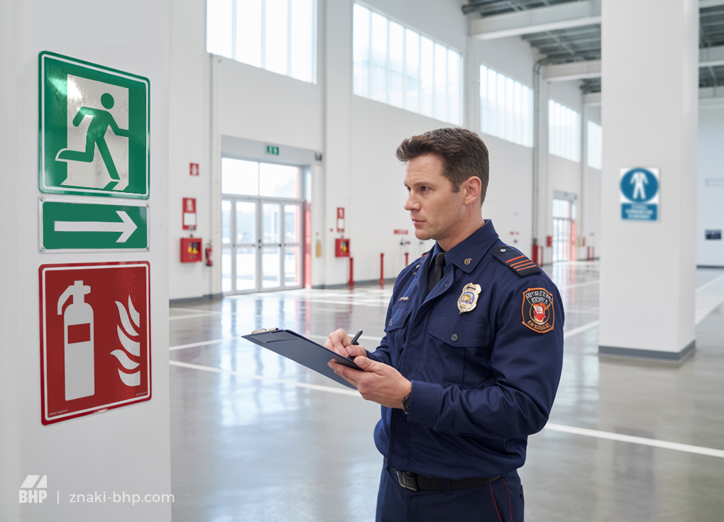 Kontrola Państwowej Straży Pożarnej – na co zwracają uwagę w oznakowaniu?