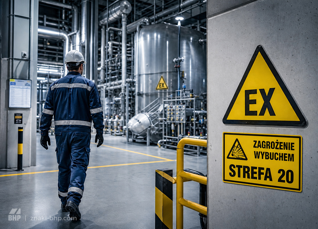 ATEX – oznakowanie stref zagrożenia wybuchem w praktyce właściciela firmy